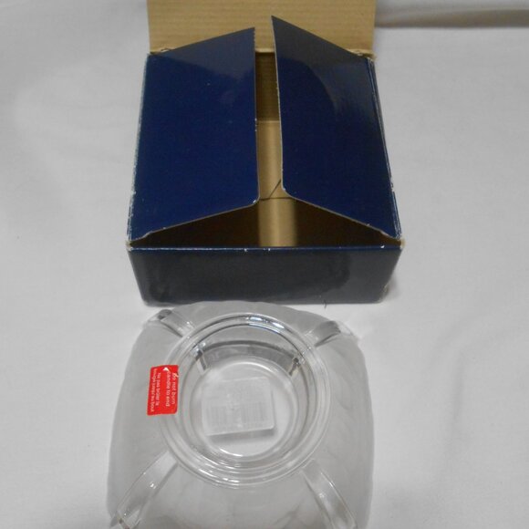 Vtg Mikasa Garden Splendor Votive Crystal Candle holder NEW in original box 🔥 - Picture 8 of 9